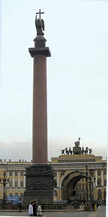 Александровская колонна фото