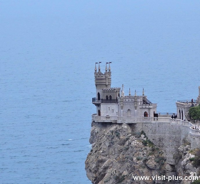 Crimea decorative castle 