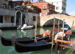 Gondolas now carry only tourists