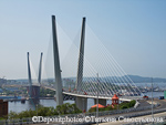 Bridge across the Golden Horn Bay in Vladivostok