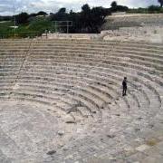 Ancient amphitheater in Cyprus