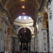 interior design of the St. Peter's Basilica photo