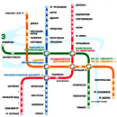 Схема метро Петербурга и полезная информация