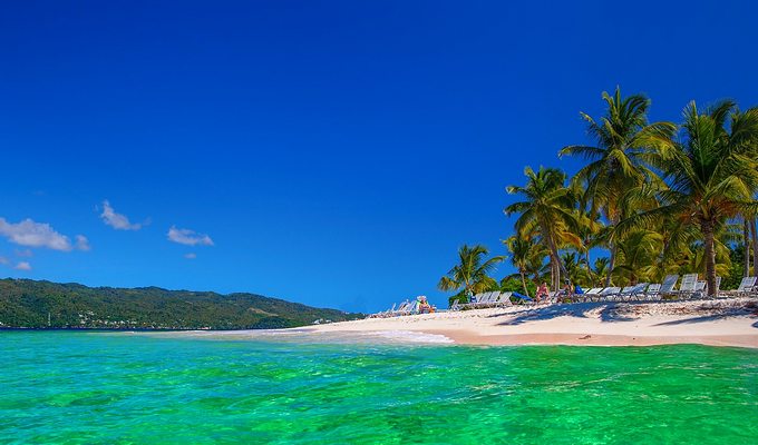 Сказочный пляж в Доминиканской республике