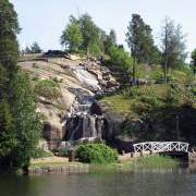 The park iny Kotka city