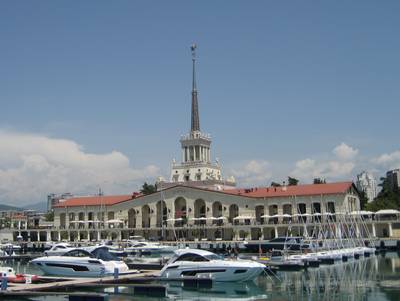 Морской вокзал в Сочи