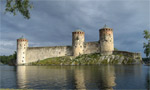 Крепость в городе Савонлинна