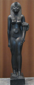 Ancient sculpture of a woman, the Hermitage.