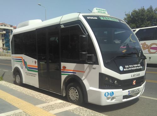 Dolmush (minibus) in Marmaris