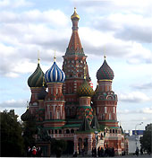 Pyhän Vasilin katedraali Moskovassa