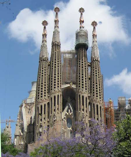 Sagrada Familia temple in Barcelona