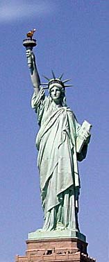 Статуя свободы в Америке