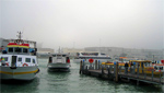 Стоянка водных автобусов в Венеции